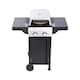 image 1 of 2 Burner Gas BBQ Grill or Pizza Oven with Foldable Tables & Thermometer - V01GQ012