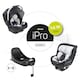 image 4 of hauck iPro Kids i-Size Infant Car Seat from Birth to 18 kg + Isofix iPro Base Black