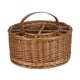 image 2 of Wicker Light Steamed Garden Party Basket