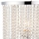 image 3 of Rain Polished Chrome Table Lamp with Glass Droplets