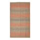 image 2 of Homescapes Multicolour Geometric Patterned Jute Rug - 60 x 100 cm | Red | 60 x 100 cm