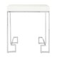 image 1 of Interiors by Premier Allure Chrome Angled Legs End Table