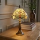 image 2 of ValueLights Tiffany Multicolour Table Lamp | Multi
