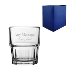 Personalised Engraved Next Stacking Hiball 7oz 207ml Glass