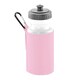 image 1 of Quadra Water Bottle And Fabric Sleeve Holder - Classic Pink - One Size