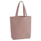 image 1 of Westford Mill Canvas Heavyweight Tote Bag | Pink | Rose | 1
