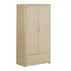 image 1 of Babymore Luno Veni Wardrobe - Oak Brown