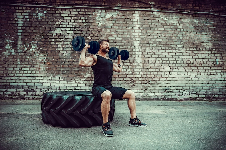 image 1 of Strongology Home Fitness Adjustable Smart Dumbbell Pair from 5kg to 40kg Training Weights in Black