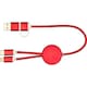 image 1 of Alasia Recycled Aluminium 5 in 1 Charging Cable - Red - One Size (UTPF4670)