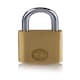 image 2 of YALE BRASS PADLOCK 25MM (PACK OF 2)