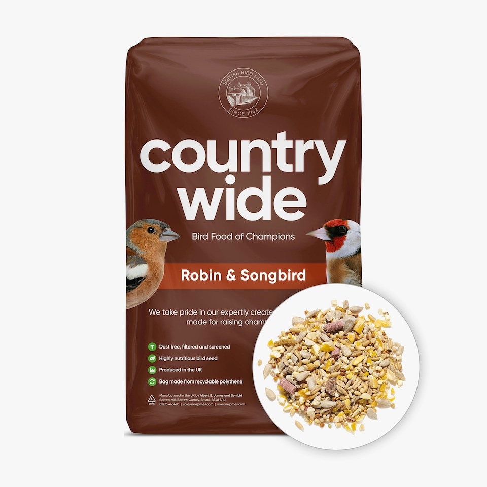 image 1 of Countrywide Robin & Songbird Mix Bird Food 15kg