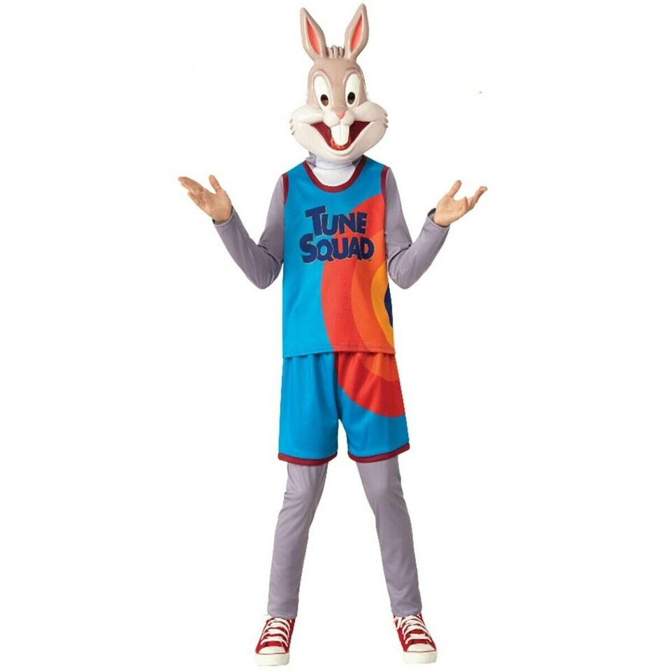 image 1 of Space Jam Bugs Bunny Mask Set - White/Grey - One Size