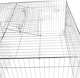 image 4 of Actiaspet - Small Metal Run for Rabbit/Guinea Pig/Chicken/Duck/Ferret/Dog/Cat Pet Enclosure with Roof Sunshade