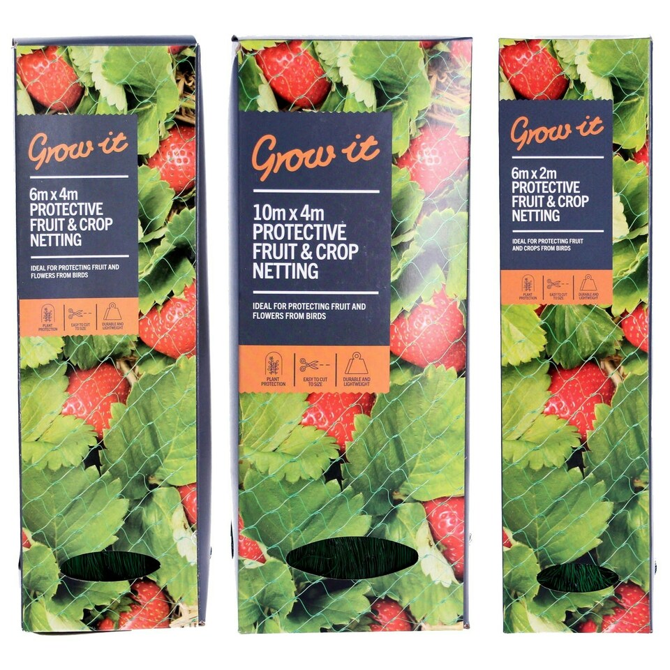 image 1 of Grow It Protective Fruit & Crop Netting Clear