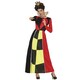 image 1 of Fiestas Guirca Womens/Ladies Queen Of Hearts Costume Dress | Red | Red/Black | L | 1