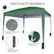 image 5 of MCC Direct Gazebo 3x3 Pop up with Sides Green | Green | Green