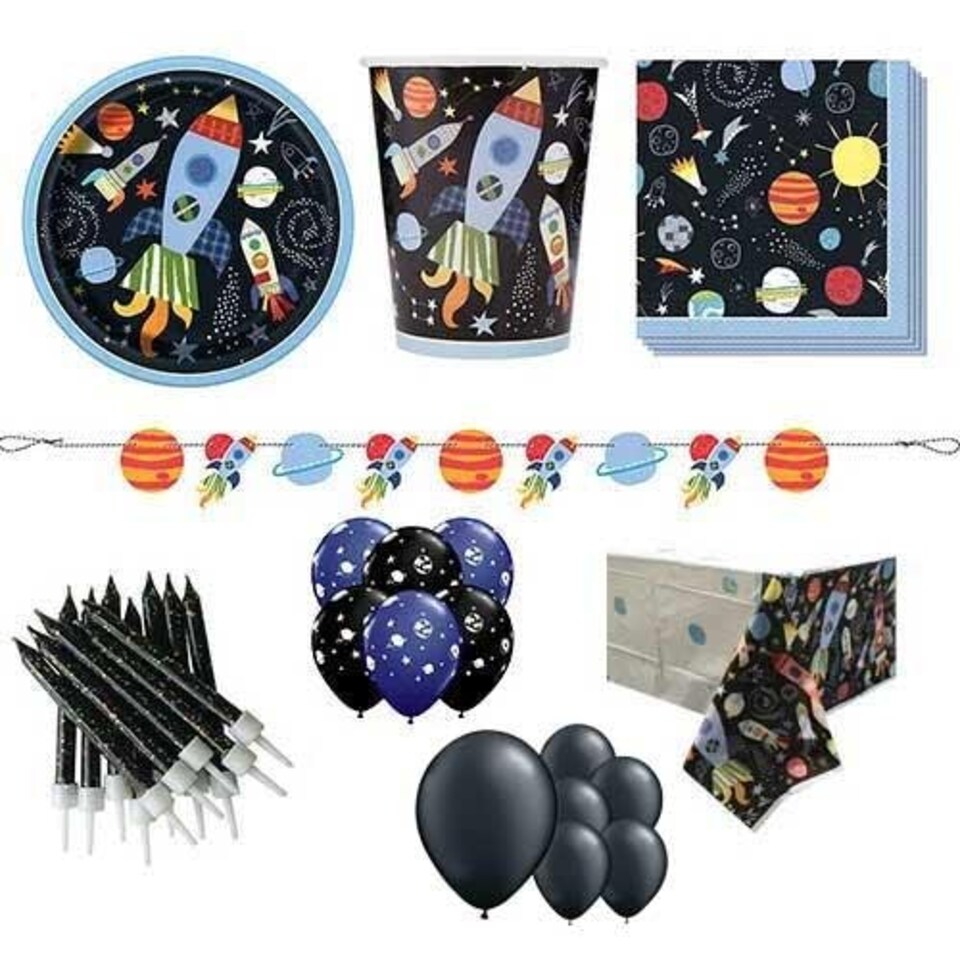 Outer Space 16 Person Deluxe Party Pack