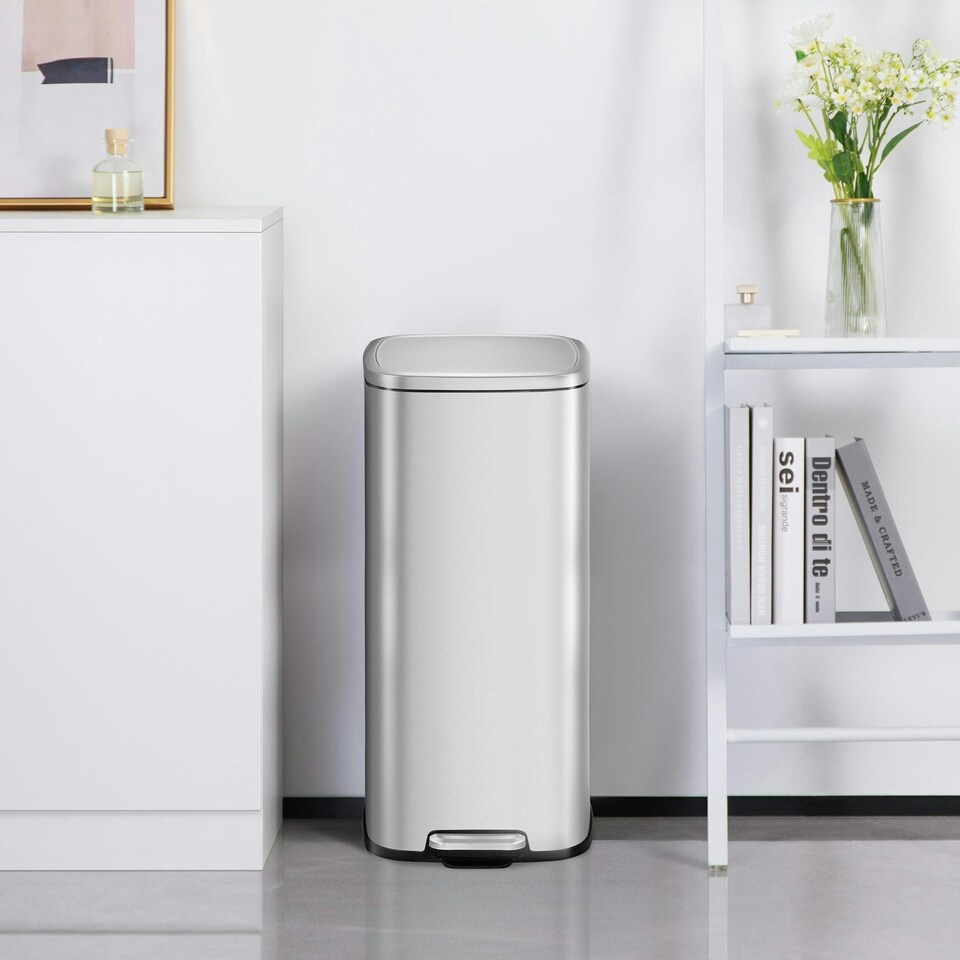 image 1 of Stella Pedal Bin 30L Blue