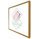 image 4 of Geometric overlays (Picture Frame) Grey | M