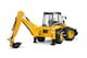 image 3 of Bruder JCB 5CX Backhoe loader Backhoe Loader Model