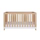 image 1 of Tutti Bambini Hygge Cot Bed - White/Light Oak