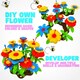 image 3 of Desire Deluxe Girls Toys for 3 Year Old Girl Flower Garden Toy Building Blocks Set for Baby, Children - Indoor & Outdoor Floral Arrangement for Kids 104pc
