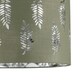 image 4 of Set of 2 Fern - Sage Green Cut Out 30cm Pendant Lightshades Green | Silver