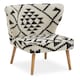 image 1 of Cefena Berber Style Mango Wood Chair Multi