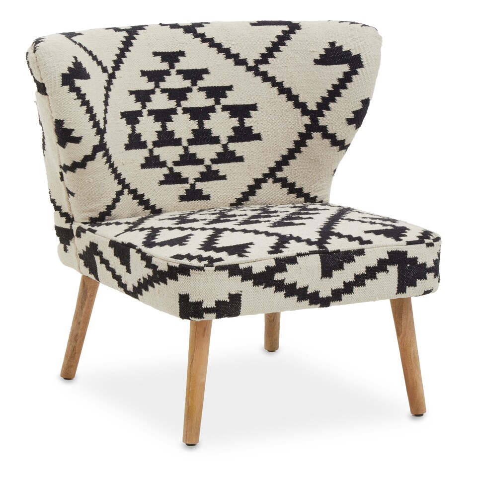 image 1 of Cefena Berber Style Mango Wood Chair Multi