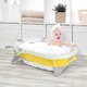image 2 of HOMCOM Foldable Baby Bath Tub Ergonomic with Temperature-Induced Water Plug