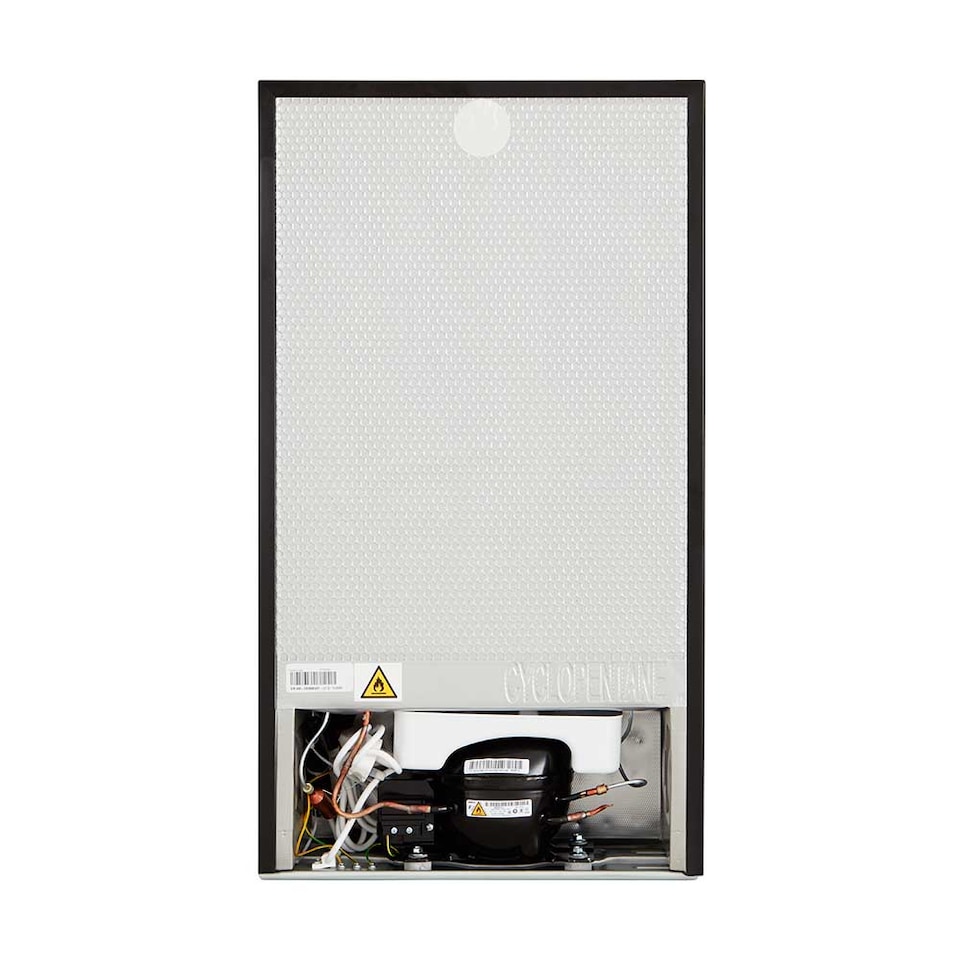 image 1 of Cookology UCFR88BK under counter Freestanding Fridge in Black - 93 Litre Capacity - Adjustable Temperature Control & Legs - Reversible Door