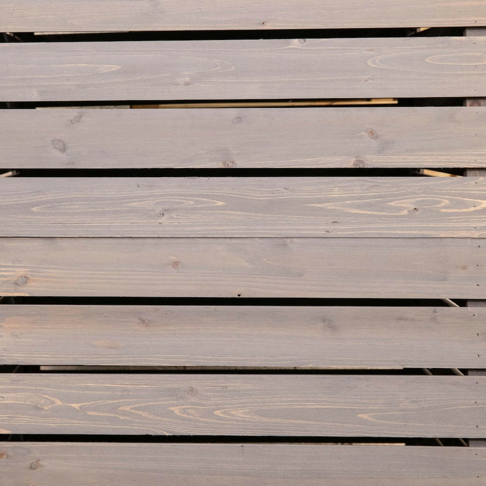 image 1 of Pack of 2 Grey Washed Back Panels Only for SA-BINS2 Single Bin Storage