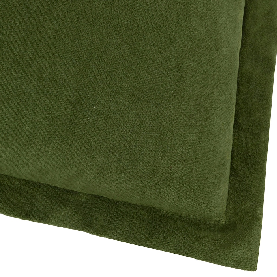 image 1 of Yard Merton Velvet Olive Oil Filled Cushion 55 x 55 cm Multi