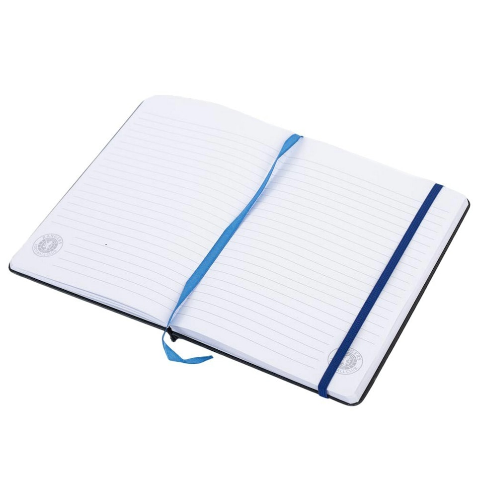 image 1 of Rangers FC Classic Crest Notebook - Black/Royal Blue - One Size