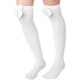 image 1 of Knee high socks with White Bow