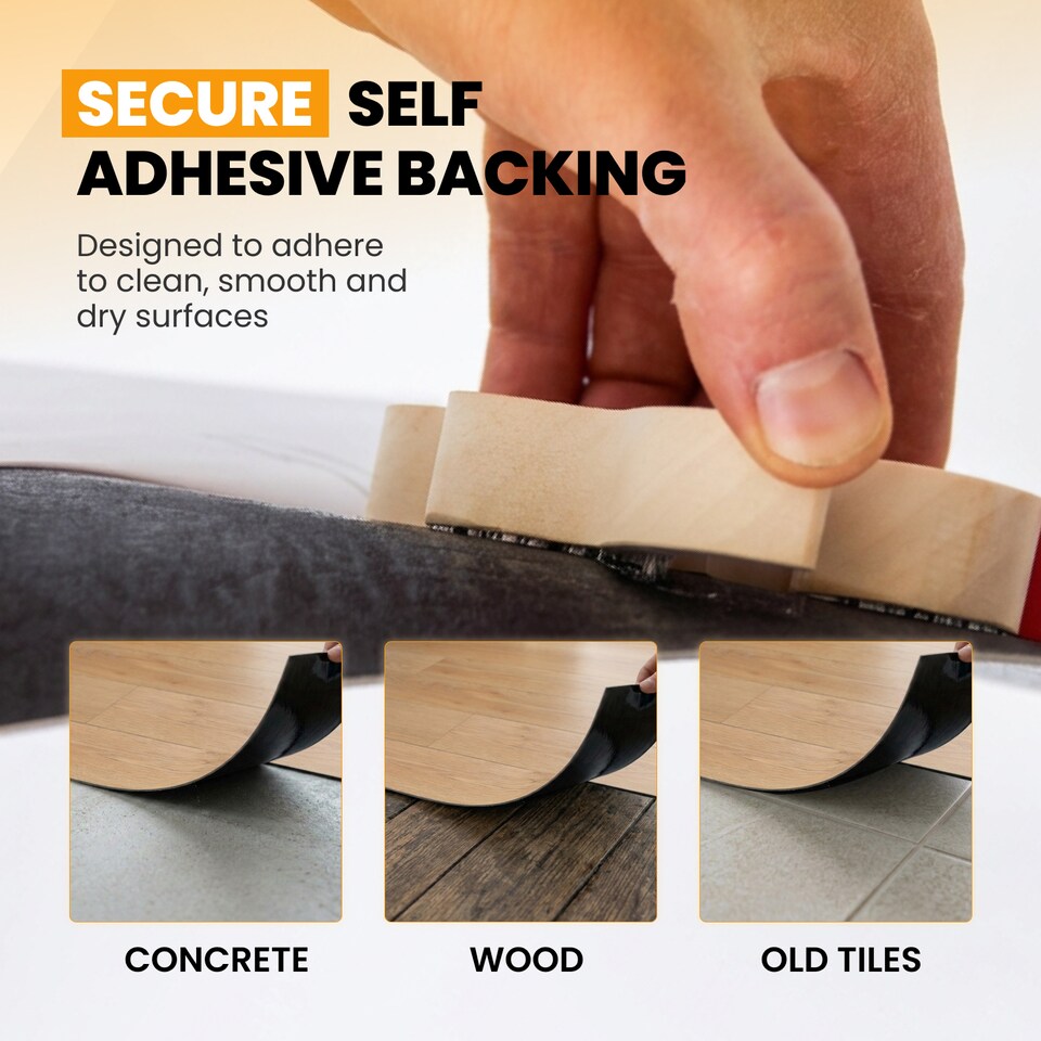 image 1 of Self Adhesive Floor Planks | 5.9x35.9in (91.4x15.2cm) Each | Peel & Stick Vinyl Flooring | Beige Wood Effect | Easy DIY | Stick On Tile Planks | Brown | 4.17 sqm