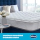 image 3 of Silentnight Airmax 5cm Mattress Topper and Pillow Set White | Single with 1 Pillow | Single