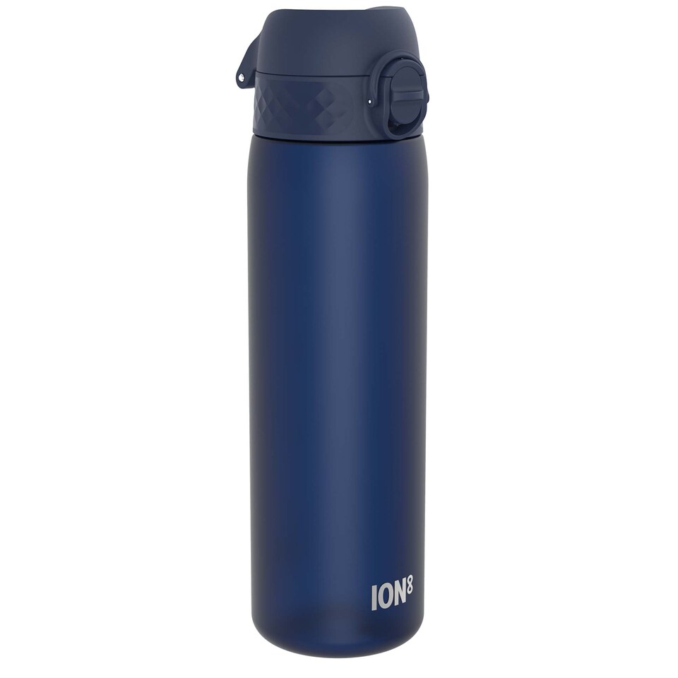 image 1 of Leak Proof Slim Water Bottle, BPA Free, 500ml (18oz) | Blue | Navy | One Size