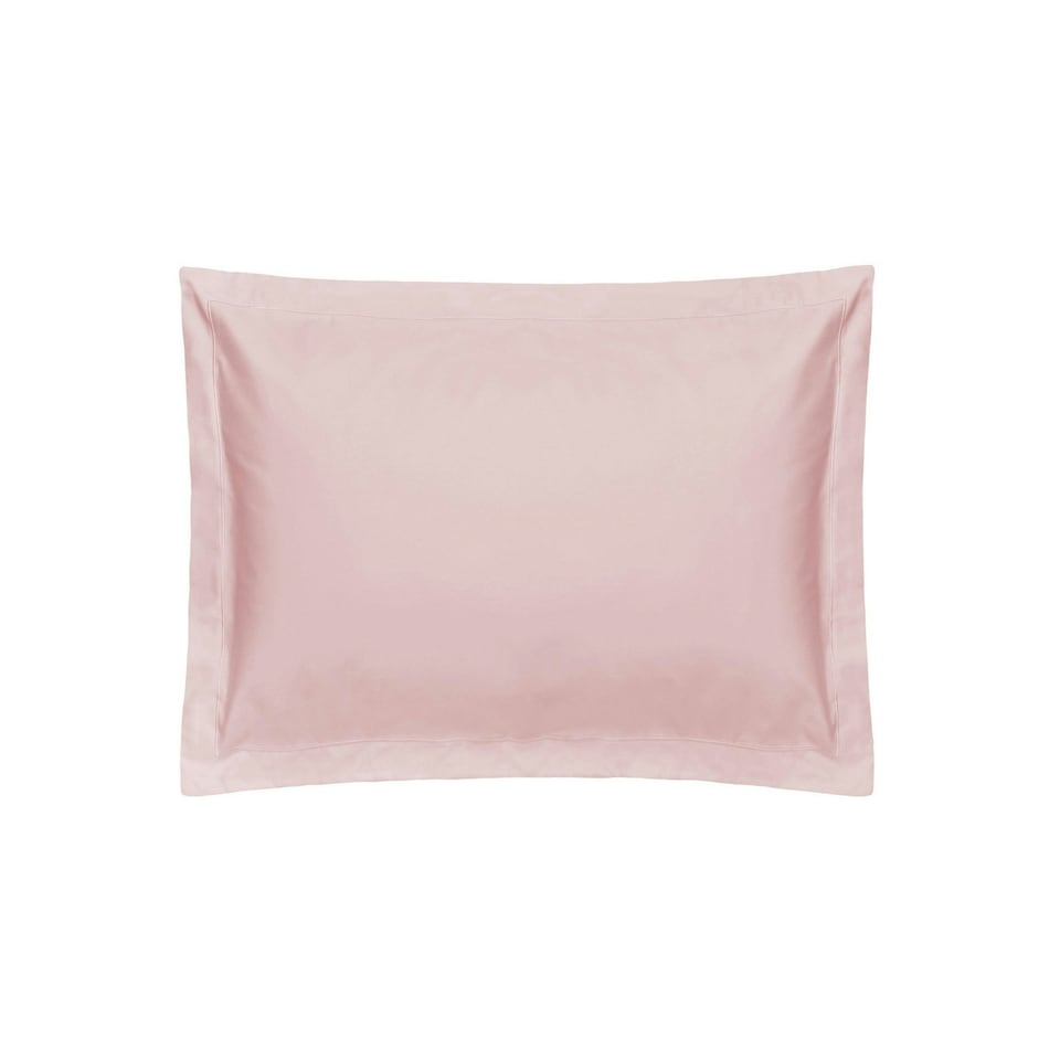 Belledorm 400 Thread Count Egyptian Cotton Oxford Pillowcase - Blush - M