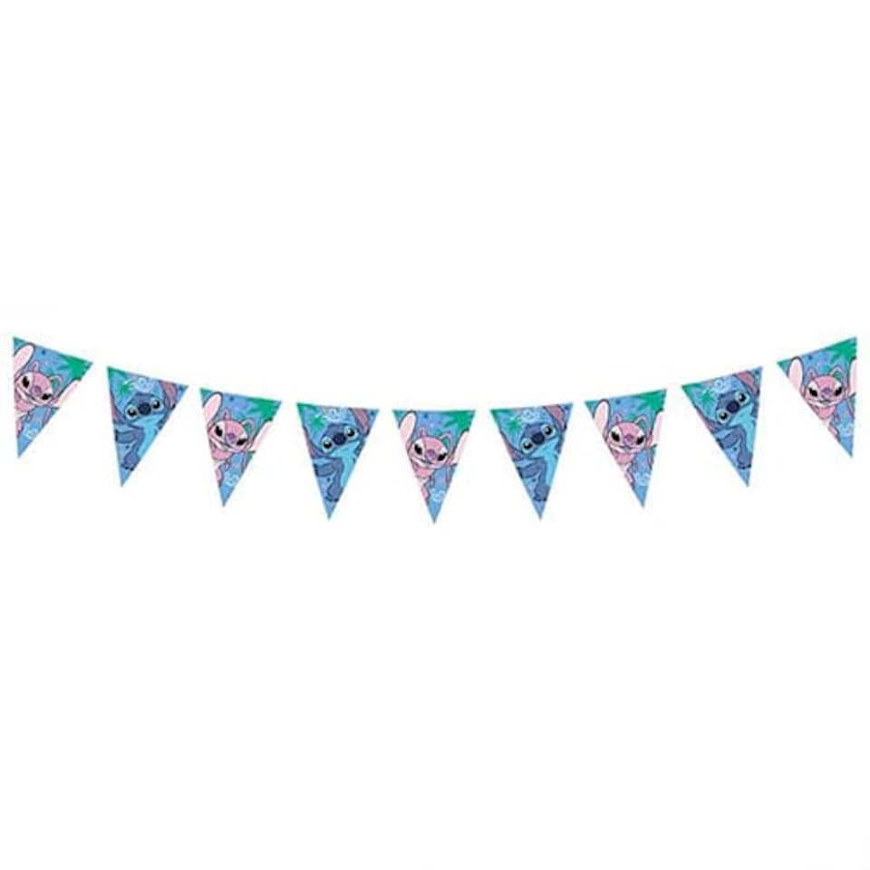 Lilo & Stitch Disney Paper Flag Bunting Banner 2m