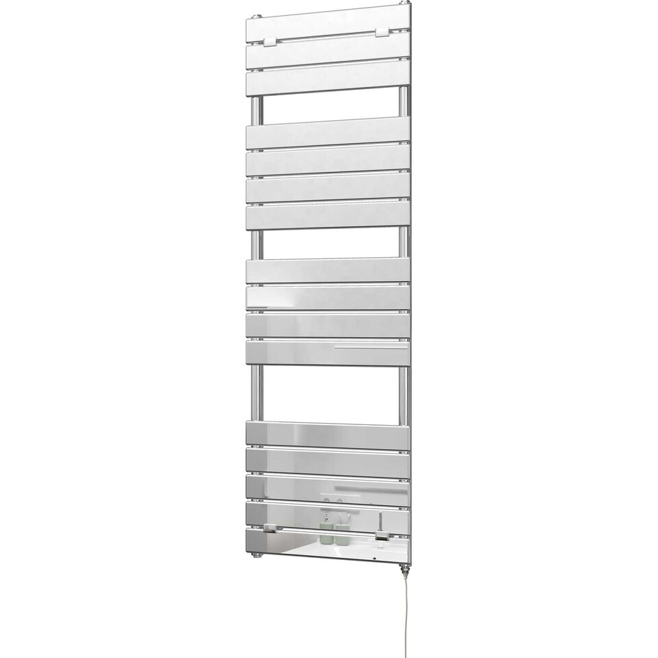 image 1 of Egadi - Chrome Electric Towel Rail H1512mm x W500mm 400w Standard