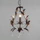 image 3 of BHS Cristalo 3 Light Chandelier, Bronze