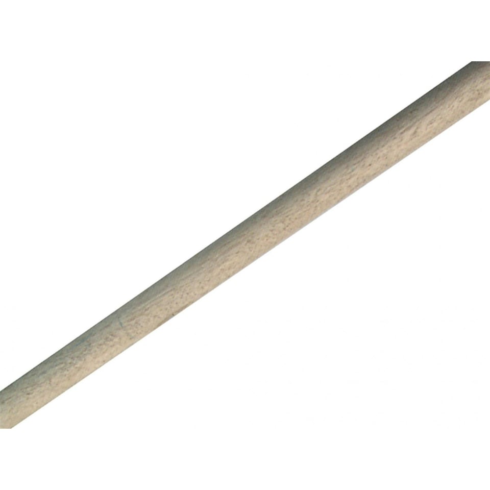 Faithfull Wooden Broom Handle - Multi Colour - 1.22m x 23mm (48in x 15/16in)