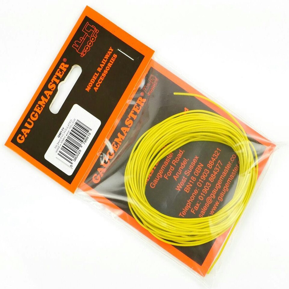 image 1 of Gaugemaster Electric Yellow Wire (7 x 0.2mm) 10m
