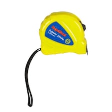 SupaTool Plastic Case Tape Measure - Yellow - 7.5m x 25mm