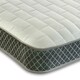 image 2 of Memory Foam Hybrid Spring Mattress - 7.25" Deep, Supportive Coil Spring Core | Grey | Double