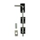 image 1 of Timco - Garage Drop Down Bolt - Black (Size 12" - 1 Each)
