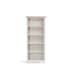 image 2 of Classic Elephant Grey Tall Bookcase | Brown | Brown