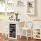 image 4 of SoBuy FWT20-W,Folding Wall-mounted Drop-leaf Table Dining Table