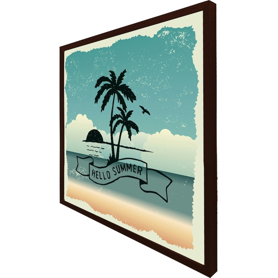 image 1 of Hello summer (Picutre Frame) Black | S